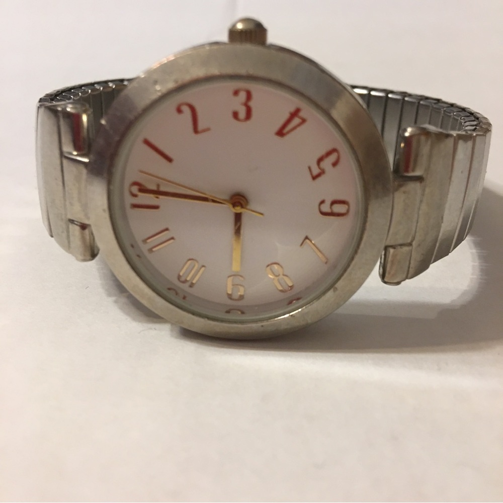 Wristwatch men Y121F Japan movt 78/1034TT Base metal Bezel Stainless Steel Back - Picture 6 of 7